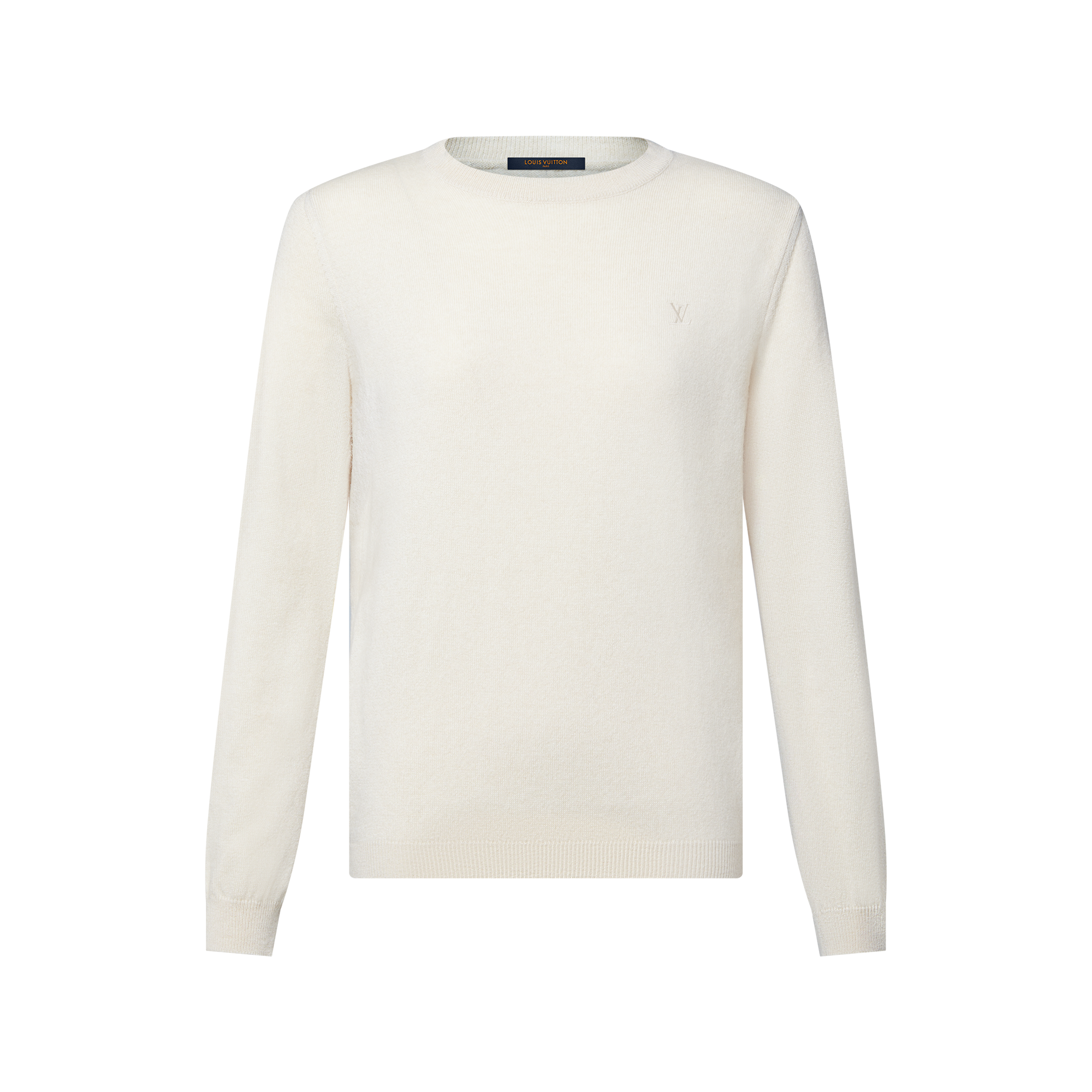 Embroidered Monogram Cashmere Pullover - Ready-to-Wear 1AJXL8